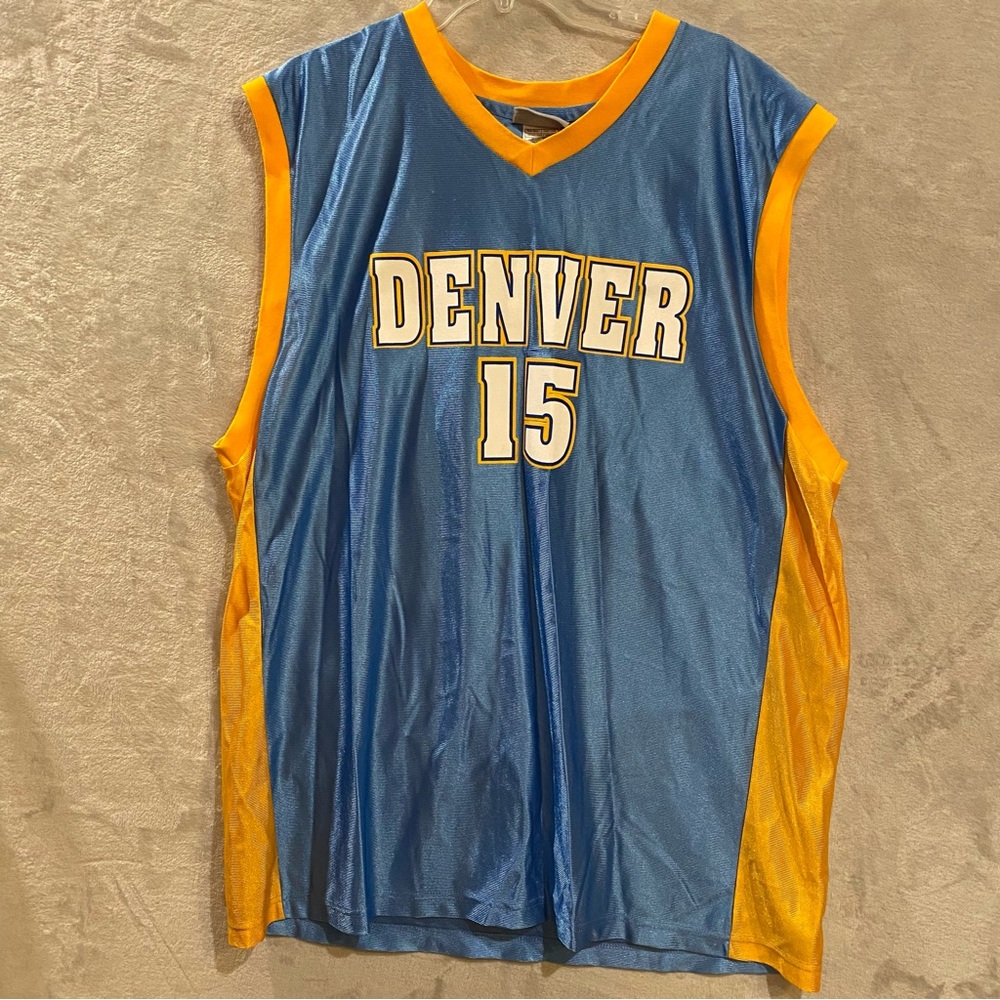 Carmelo Anthony Jersey Men’s XL Lt.Blue Denver Nuggets NBA #15 New